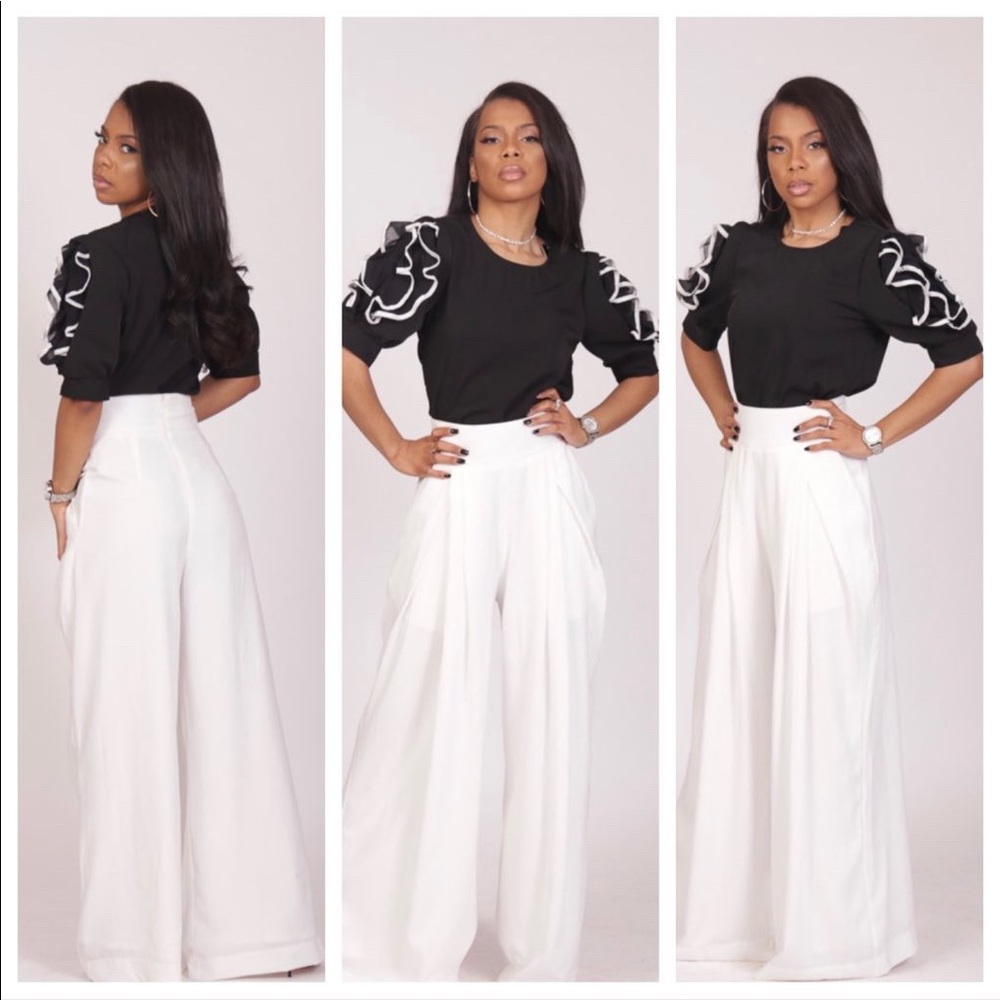 Our “Ruffled Affair” Blouse